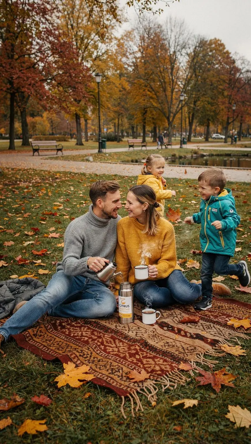 Sumo citrus arbatos pakuotė su ryškiai oranžine spalva, skirta kraujospūdžio palaikymui.